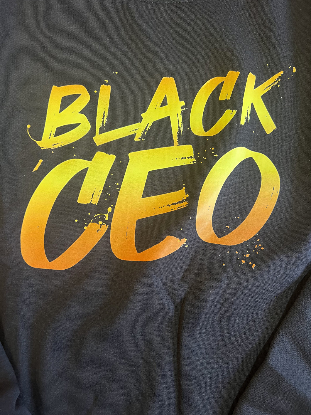 Black CEO Sweatshirt Set
