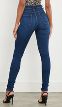 Load image into Gallery viewer, Dark Stone Skinny Leg Jeans
